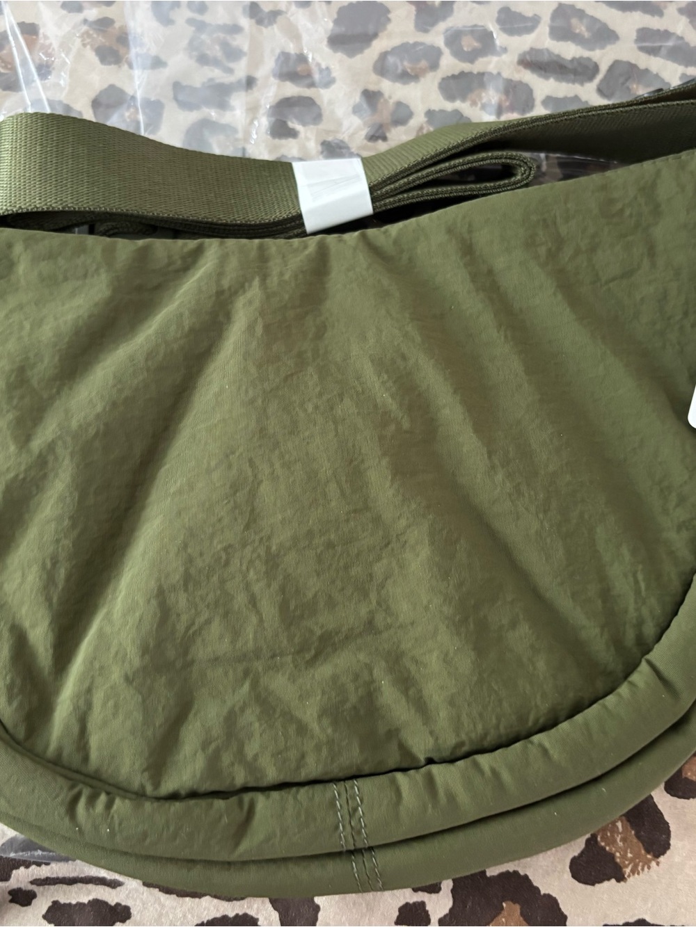 Uniqlo Olive Green Shoulder Bag